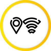 WiFi Creative Icon Design vector