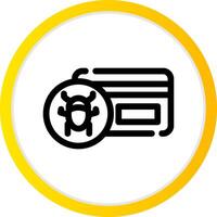 Bug Creative Icon Design vector