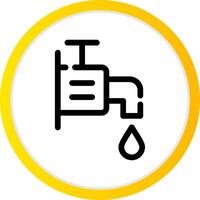 Faucet Creative Icon Design vector