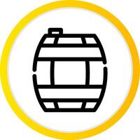 Barrel Creative Icon Design vector