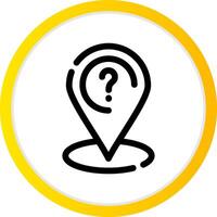 Question Creative Icon Design vector