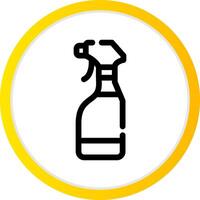 diseño de icono creativo de contenedor de spray vector