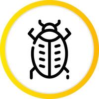 Bug Creative Icon Design vector
