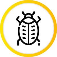 Bug Creative Icon Design vector