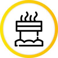 Chimney Creative Icon Design vector