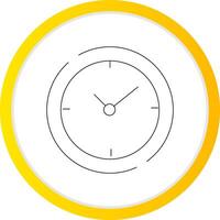 Clock Creative Icon Design vector