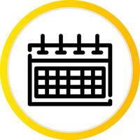 Calendar Creative Icon Design vector