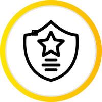 diseño de icono creativo de sheriff vector