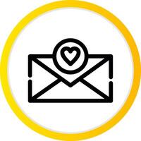 Love Letter Creative Icon Design vector