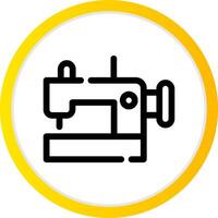 Sewing Machine Creative Icon Design vector