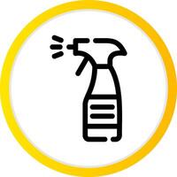 Spray Bottle Creative Icon Design vector