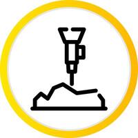 Mining Creative Icon Design vector