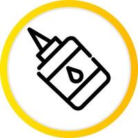 Glue Creative Icon Design vector