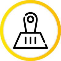 Garbage Picker Creative Icon Design vector
