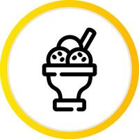 Dessert Creative Icon Design vector