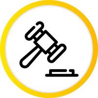 Law Creative Icon Design vector