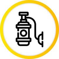 Oxygen Tank Creative Icon Design vector