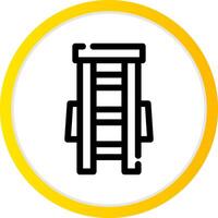 Ladder Creative Icon Design vector