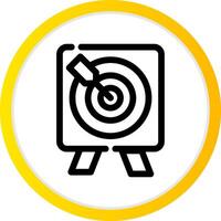 Target Creative Icon Design vector