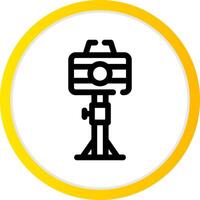 Camera Stand Creative Icon Design vector