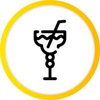 Cocktail Creative Icon Design vector