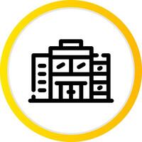 Office Building Creative Icon Design vector