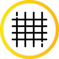 Grid Creative Icon Design vector