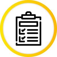 Checklist Creative Icon Design vector