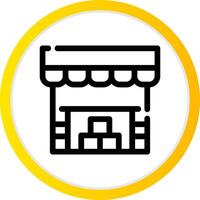 Shop Creative Icon Design vector