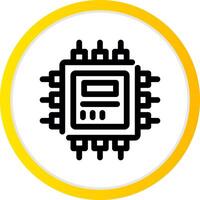 Cpu Creative Icon Design vector