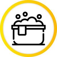 Laundry Creative Icon Design vector