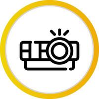 Projector Creative Icon Design vector