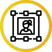 Image Editor Creative Icon Design vector