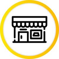 Shop Creative Icon Design vector