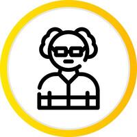 Professor Creative Icon Design vector