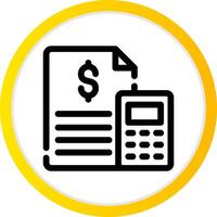 Accounting Creative Icon Design vector