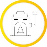 Furnace Creative Icon Design vector