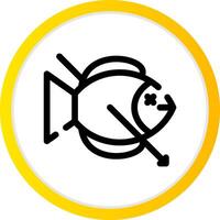 Spearfishing Creative Icon Design vector