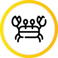 Crab Creative Icon Design vector