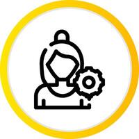 User Settings Creative Icon Design vector