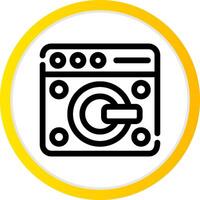 Laundry Creative Icon Design vector