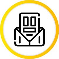 Newsletter Creative Icon Design vector