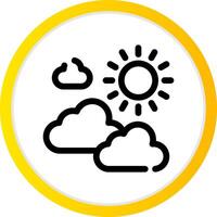 Sun Creative Icon Design vector