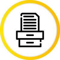 Project Inbox Creative Icon Design vector