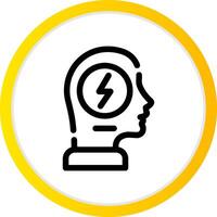 Brainstorm Creative Icon Design vector