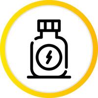 Energy Drink Creative Icon Design vector