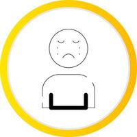 Tears Creative Icon Design vector