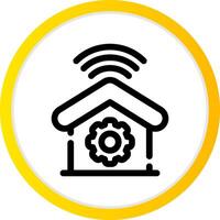 Home Automation Creative Icon Design vector