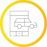 Call Taxi Creative Icon Design vector