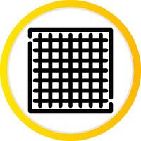 Grid Creative Icon Design vector